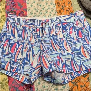 Lilly Pulitzer sailboat Callahan shorts